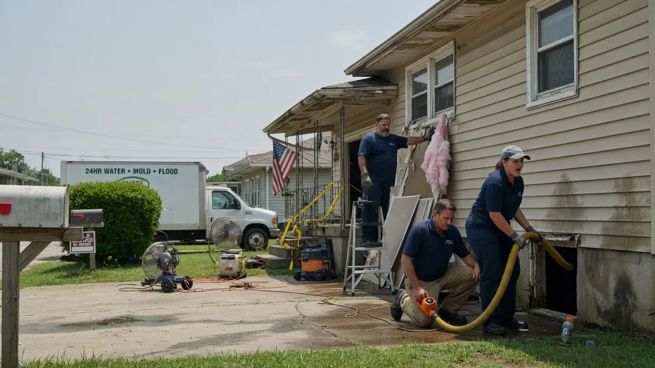 Water Damage Repair in Encampment, WY near me